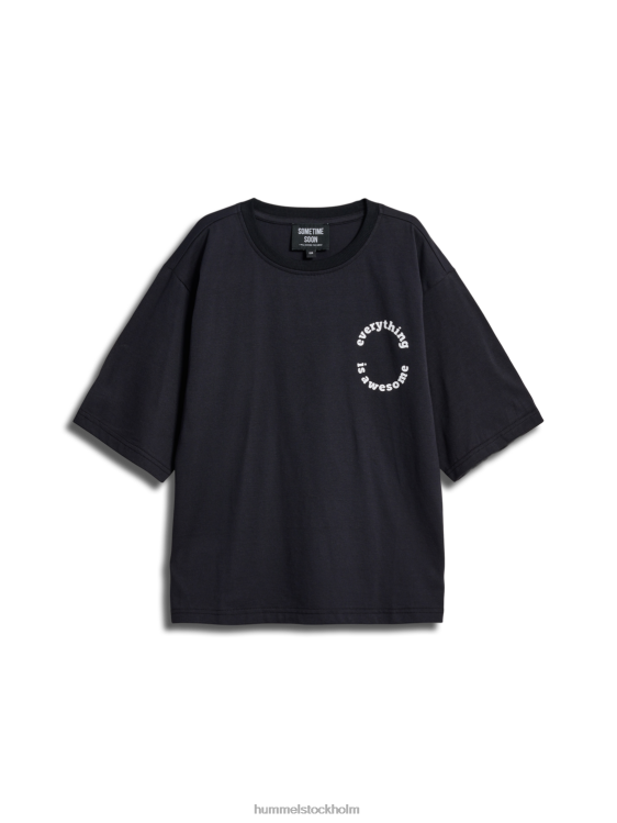se Hummel barn stsemmett t-shirt s/s LL40V5003 \"lös passform t-shirt\"