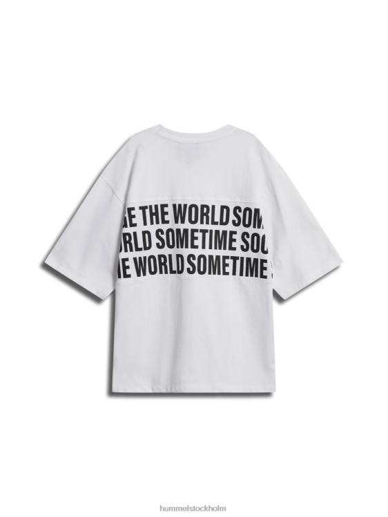 se Hummel barn stsmilton t-shirt s/s LL40V5098 \"lös t-shirt\"