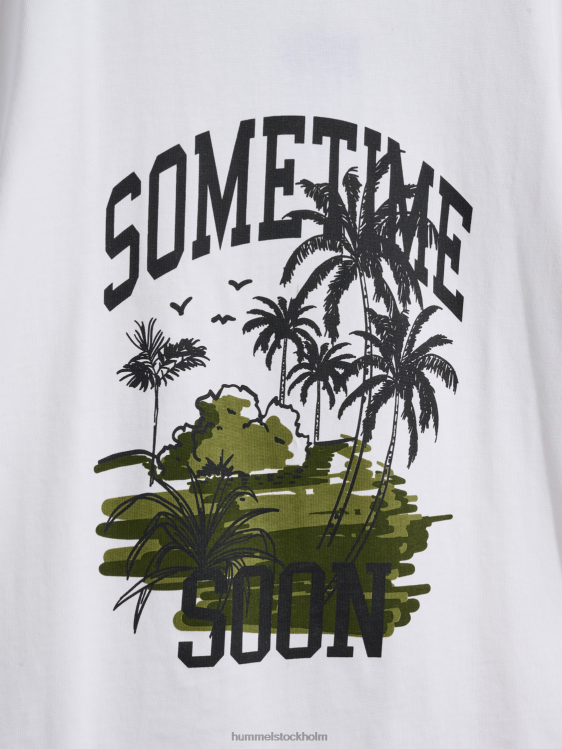 se Hummel barn stspalm t-shirt s/s LL40V4707 \"t-shirt med tryck\"