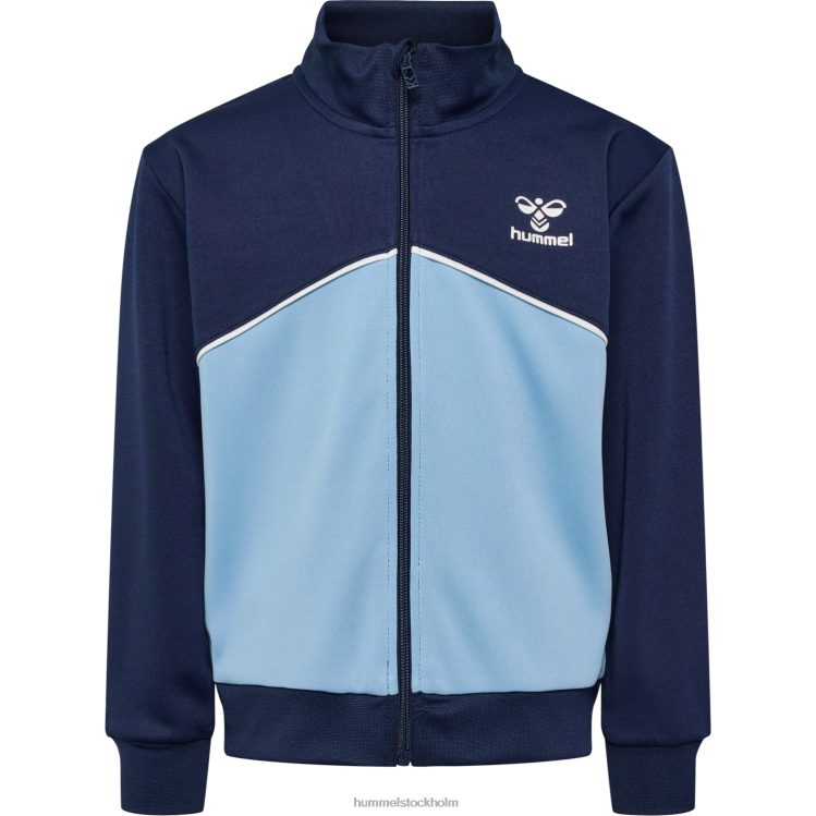 se Hummel barn hmllubago träningsoverall LL40V4686 \"colour-block träningsoverall\"