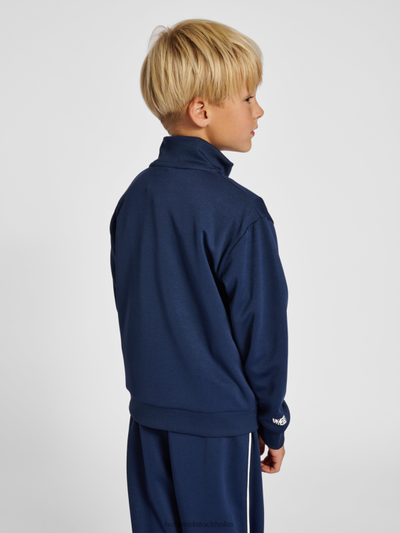 se Hummel barn hmllubago träningsoverall LL40V4686 \"colour-block träningsoverall\"