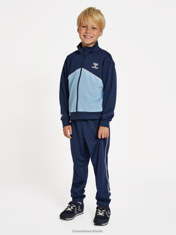 se Hummel barn hmllubago träningsoverall LL40V4686 \"colour-block träningsoverall\"