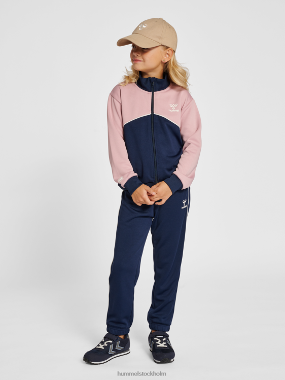 se Hummel barn hmllubago träningsoverall LL40V4705 "colour-block träningsoverall"
