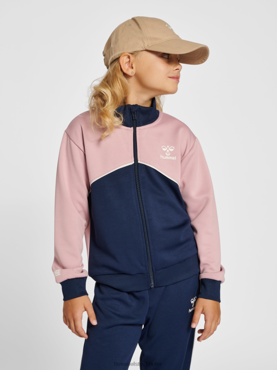se Hummel barn hmllubago träningsoverall LL40V4705 \"colour-block träningsoverall\"