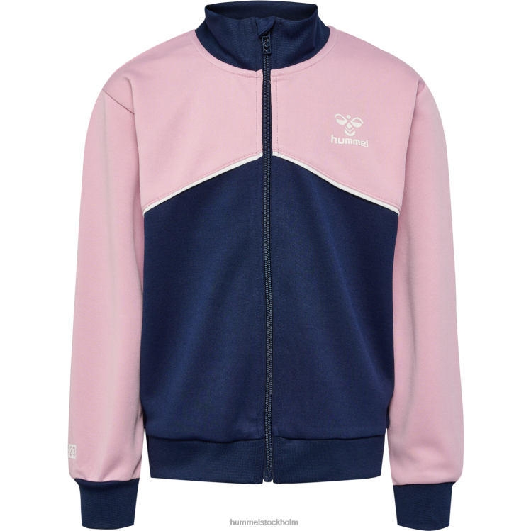 se Hummel barn hmllubago träningsoverall LL40V4705 \"colour-block träningsoverall\"