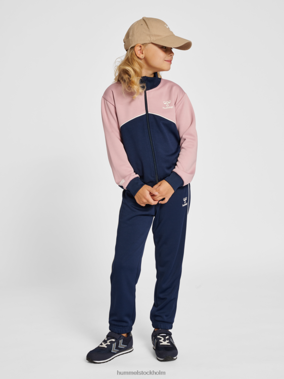 se Hummel barn hmllubago träningsoverall LL40V4705 \"colour-block träningsoverall\"