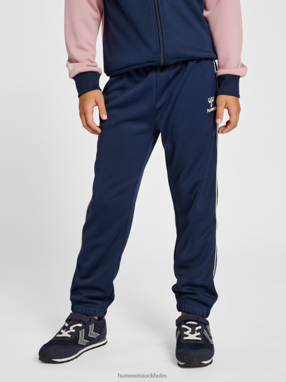 se Hummel barn hmllubago träningsoverall LL40V4705 \"colour-block träningsoverall\"