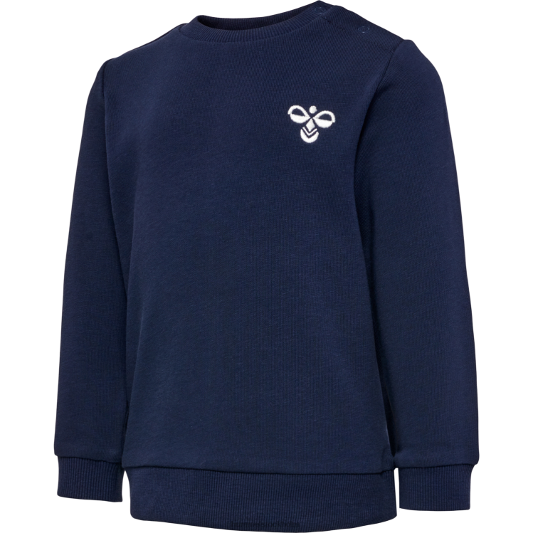 se Hummel barn hmlsanto besättningsdräkt LL40V4611 \"crewneck träningsoverall\"