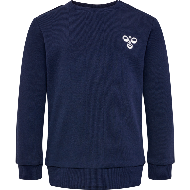 se Hummel barn hmlsanto besättningsdräkt LL40V4611 \"crewneck träningsoverall\"