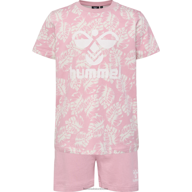 se Hummel barn hmlcarol nattdräkt s/s LL40V4798 "mjuk nattdräkt"