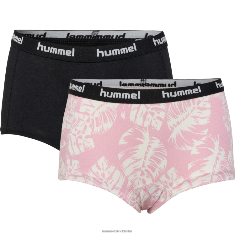 se Hummel barn hmlcarolina hipsters 2-pack LL40V5186 "2-pack hipsterbyxor"