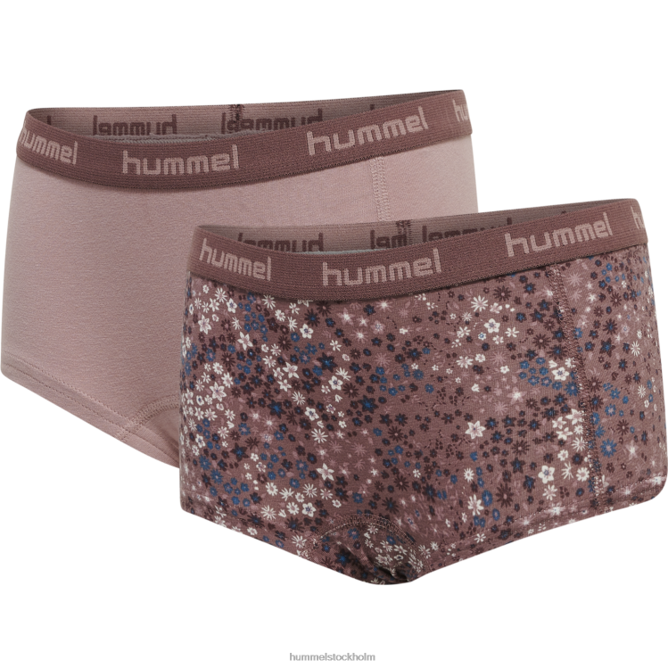 se Hummel barn hmlcarolina hipsters 2-pack LL40V6316 "2-pack hipster kalsonger"