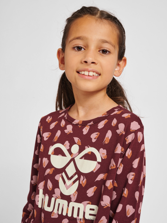 se Hummel barn hmlcarolina nattklänning l/s LL40V4975 \"långärmad nattklänning\"