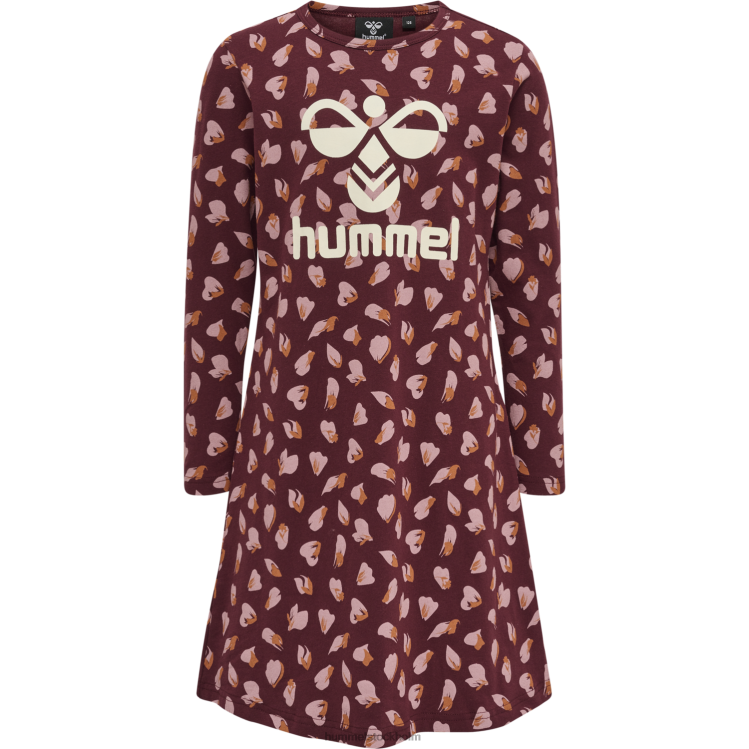 se Hummel barn hmlcarolina nattklänning l/s LL40V4975 \"långärmad nattklänning\"
