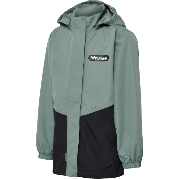 se Hummel barn hmlcoast tex jacka LL40V4757 "vattenavvisande jacka"
