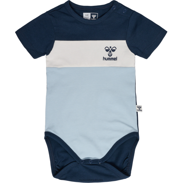 se Hummel barn hmlazur blockkropp s/s LL40V4082 "kropp med knappöppning"