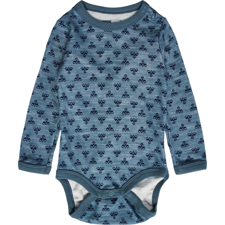 se Hummel barn hmlbambo body ls LL40V4261 "långärmad body"