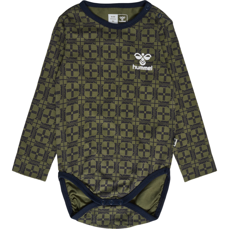 se Hummel barn hmlcheck body l/s LL40V4179 "långärmad kropp"