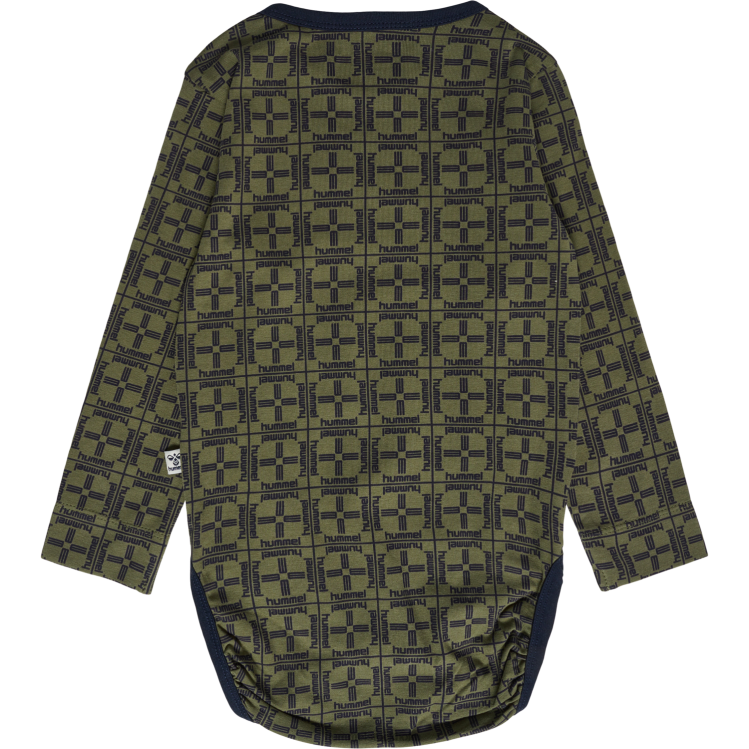 se Hummel barn hmlcheck body l/s LL40V4179 \"långärmad kropp\"