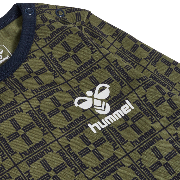 se Hummel barn hmlcheck body l/s LL40V4179 \"långärmad kropp\"