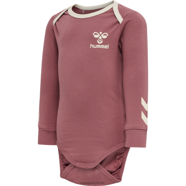 se Hummel barn hmlmaule kropp l/s LL40V4232 "långärmad body"
