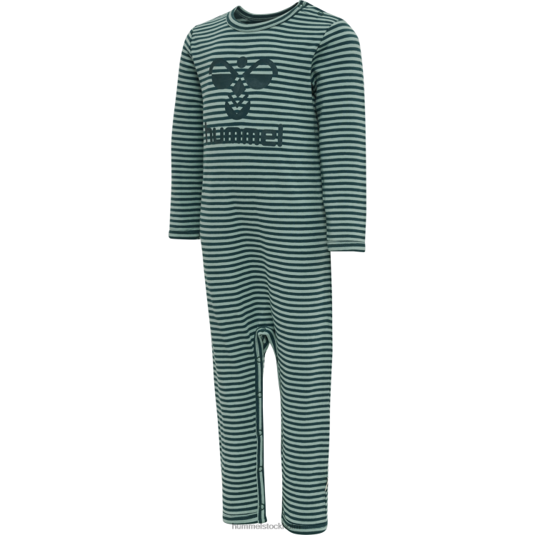 se Hummel barn hmlmulle bodysuit LL40V4472 "jersey sovdräkt"