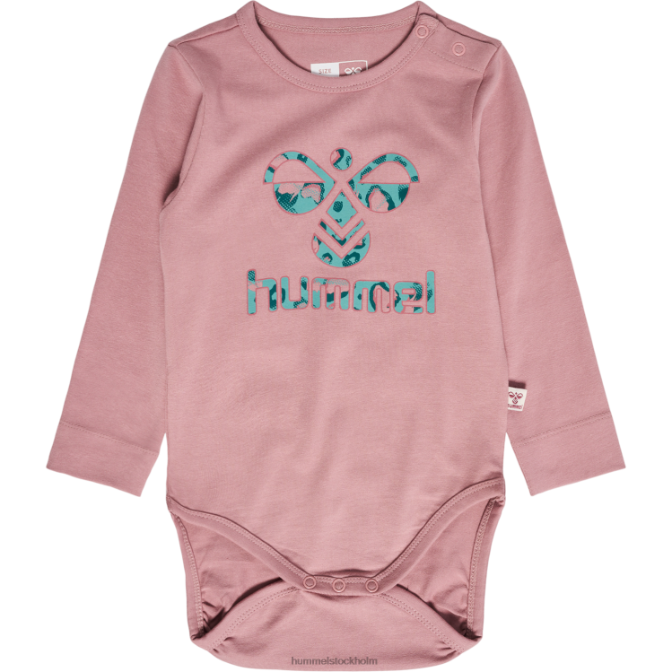 se Hummel barn hmlnete kropp l/s LL40V4266 "långärmad body"
