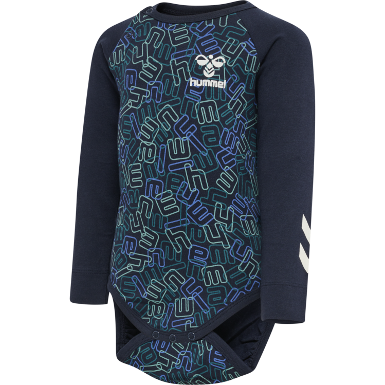 se Hummel barn hmlolly kropp l/s LL40V4215 "långärmad body"