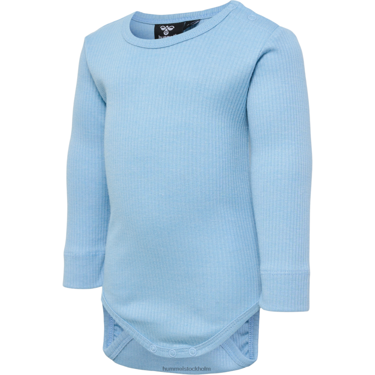 se Hummel barn hmlrene kropp l/s LL40V4086 "ribbad långärmad kropp"