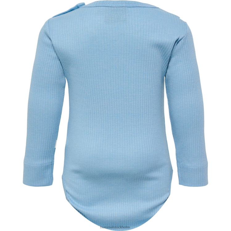 se Hummel barn hmlrene kropp l/s LL40V4086 \"ribbad långärmad kropp\"