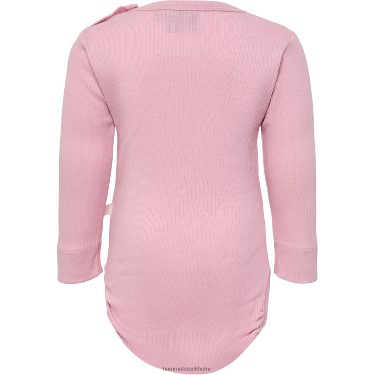 se Hummel barn hmlrene kropp l/s LL40V4132 \"ribbad långärmad kropp\"