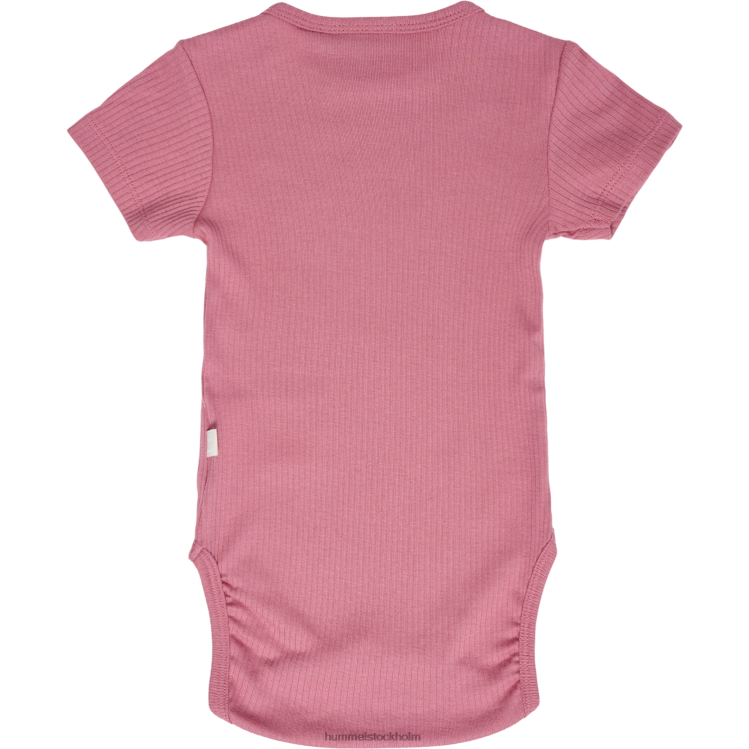 se Hummel barn hmlrene kropp s/s LL40V4083 \"ribbad kortärmad kropp\"