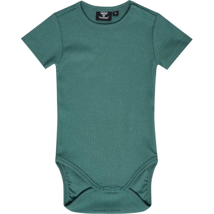 se Hummel barn hmlrene kropp s/s LL40V4118 "ribbad kortärmad kropp"