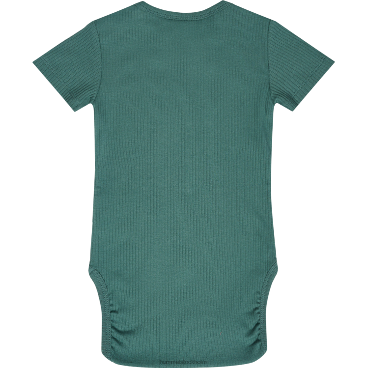se Hummel barn hmlrene kropp s/s LL40V4118 \"ribbad kortärmad kropp\"