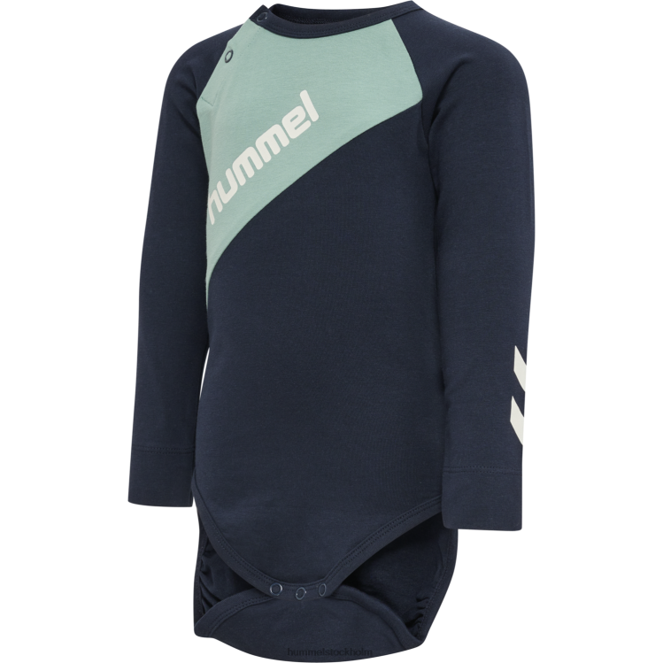 se Hummel barn hmlseoul kropp l/s LL40V4242 "långärmad body"