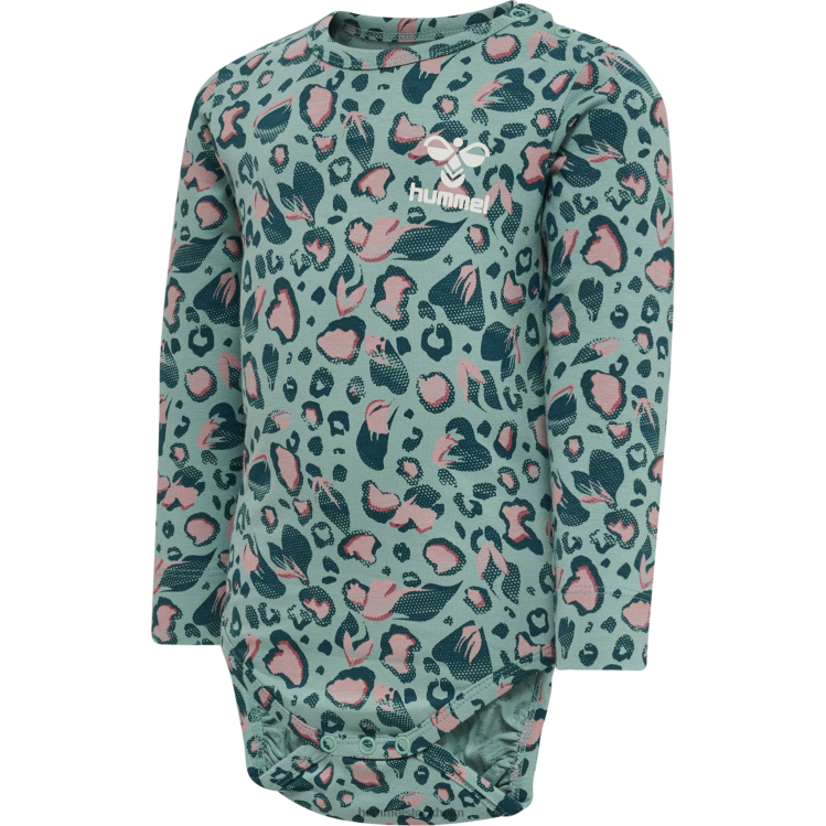 se Hummel barn hmlsonja kaross l/s LL40V4427 "långärmad body"