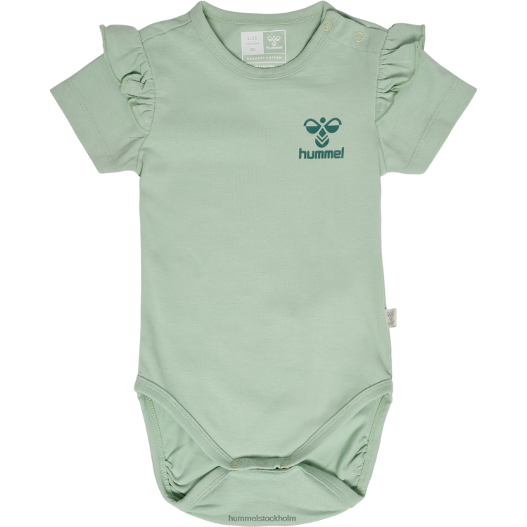 se Hummel barn hmltalya volangkropp s/s LL40V4103 "bodysuits"
