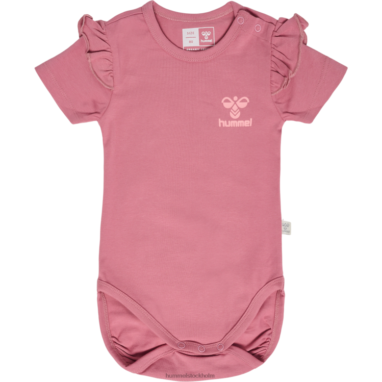 se Hummel barn hmltalya volangkropp s/s LL40V4119 "bodysuits"