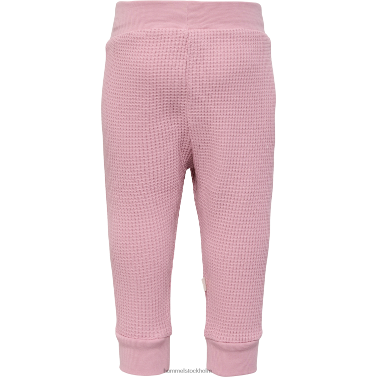se Hummel barn hmlcosy byxor LL40V4166 \"joggingbyxor i våffla bomull\"