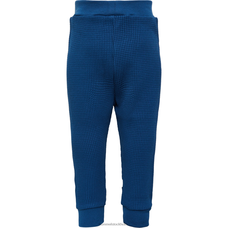 se Hummel barn hmlcosy byxor LL40V4173 \"joggingbyxor i våffla bomull\"