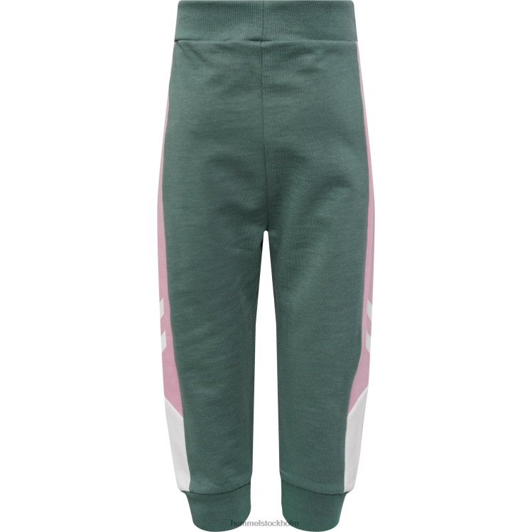 se Hummel barn hmlfinna byxor LL40V4102 \"svettade joggingbyxor\"
