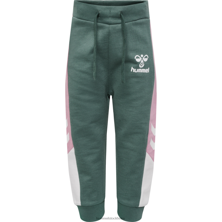 se Hummel barn hmlfinna byxor LL40V4102 \"svettade joggingbyxor\"