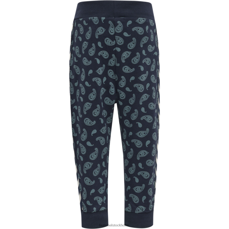 se Hummel barn hmlpaisley byxor LL40V4465 \"joggingbyxor\"
