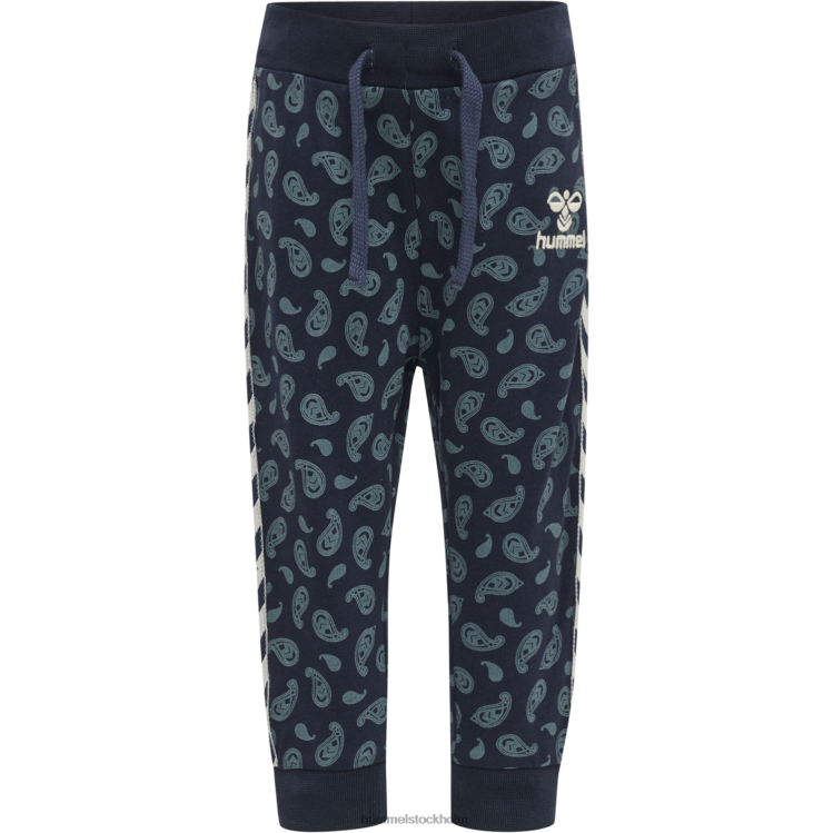 se Hummel barn hmlpaisley byxor LL40V4465 \"joggingbyxor\"