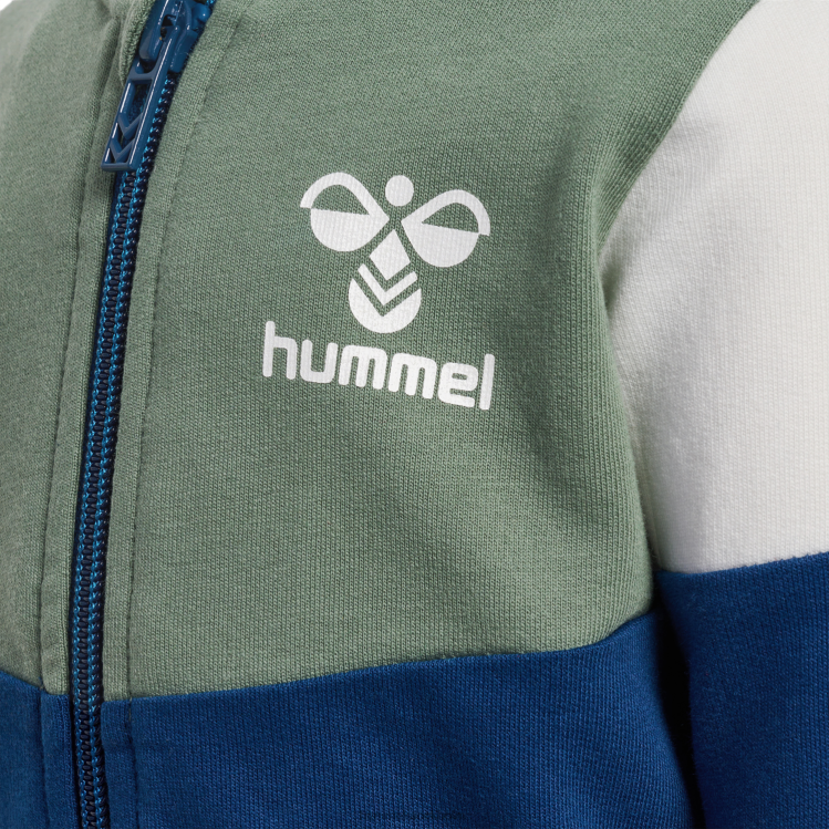 se Hummel barn hmlfinn jacka med dragkedja LL40V4040 \"jacka med dragkedja\"