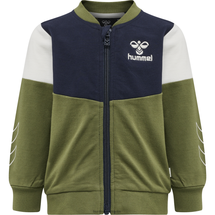 se Hummel barn hmlfinn jacka med dragkedja LL40V4576 \"jacka med dragkedja\"