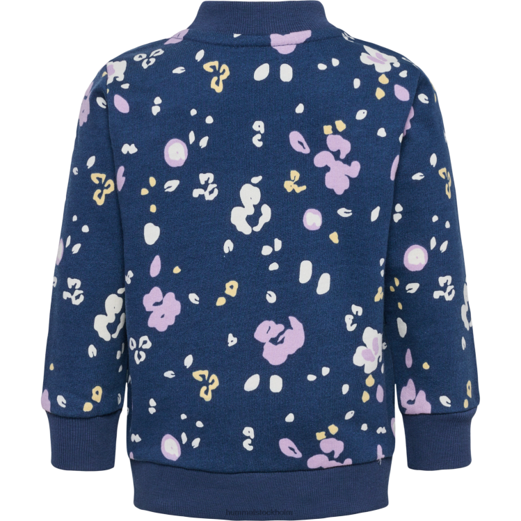 se Hummel barn hmlhappy zip-jacka LL40V4338 \"jacka med dragkedja i bomull\"