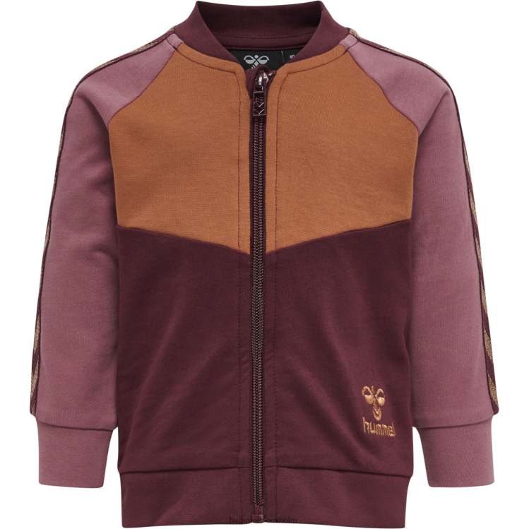se Hummel barn hmlpuk jacka med dragkedja LL40V4256 \"jacka med dragkedja\"