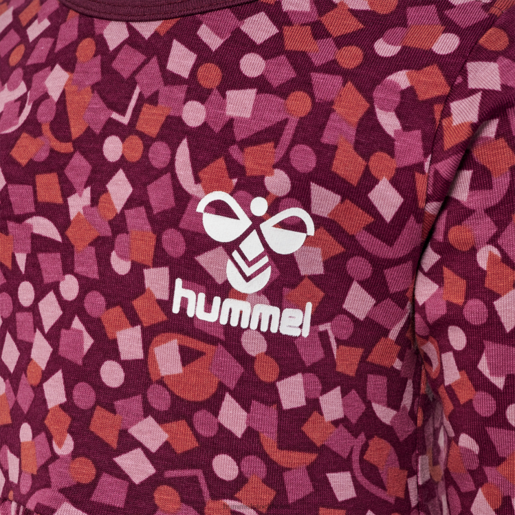 se Hummel barn hmlconfetti klänning l/s LL40V4211 \"långärmad klänning\"