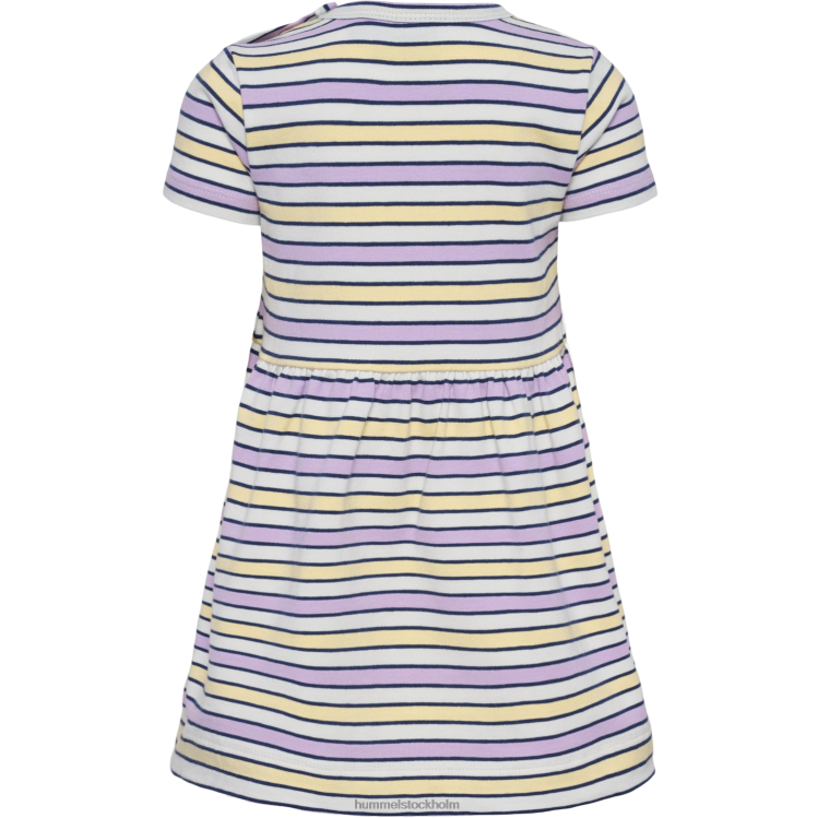 se Hummel barn hmlhappy me dress s/s LL40V4302 \"klänning i bomullsblandning\"